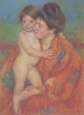 Mary Cassatt Woman with Baby ff